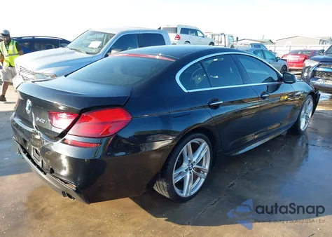 2013 BMW 640I Gran Coupe from USA, damaged, VIN WBA6A0C52DDZ04409